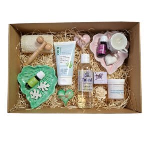 Páros spa élmény otthon – levendulás tusfürdő, aloe vera gél és dupla aromaterápiás szett