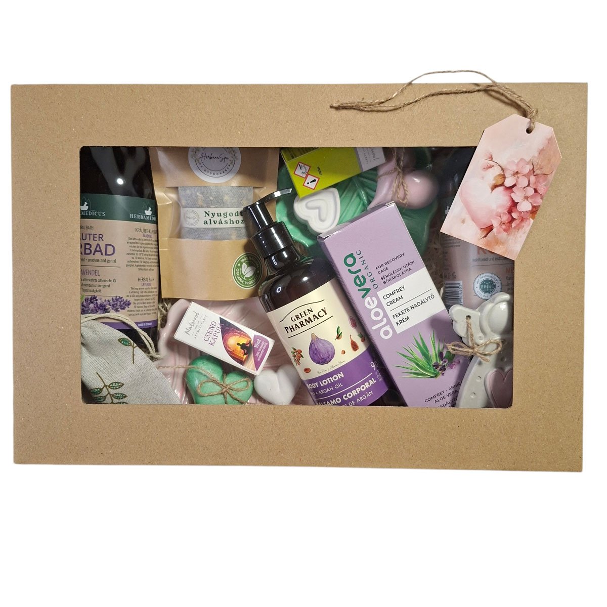 Extra nagy prémium ajándékdoboz komplett relaxációs és alvássegítő termékekkel